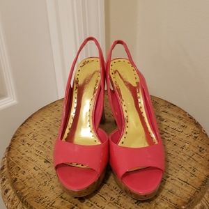Bcbg girls pink heels